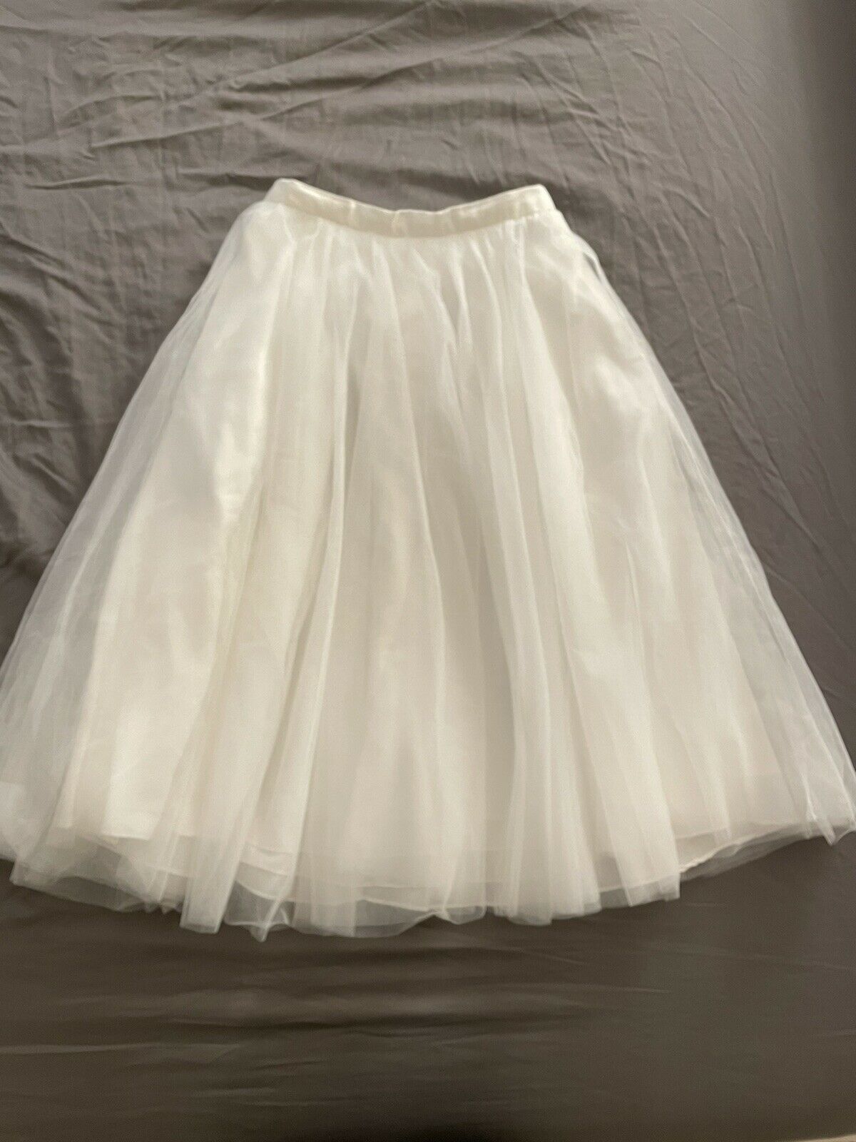 Tulle Wedding Separates Midi Skirt with Pockets